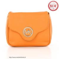 michael kors fulton pebbled groot oranje crossbody zakken Outlet Nijmegen w03r9120